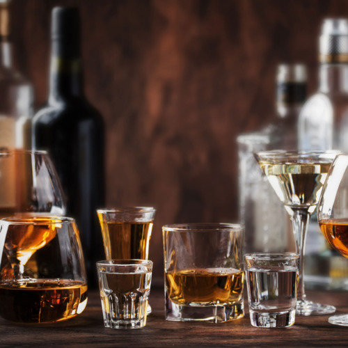 Photography of alcoholic beverages
