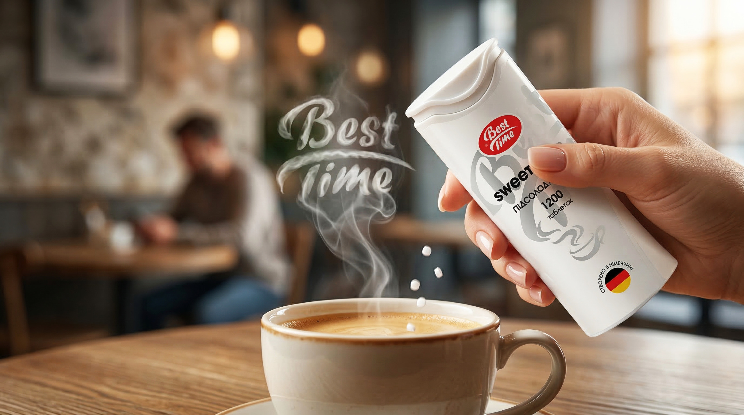 Редизайн етикетки і контретикетки для цукрозамінника ТМ Best Time