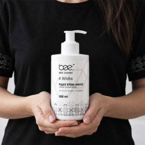 дизайн етикетки для рідкого мила ТМ BeeClean