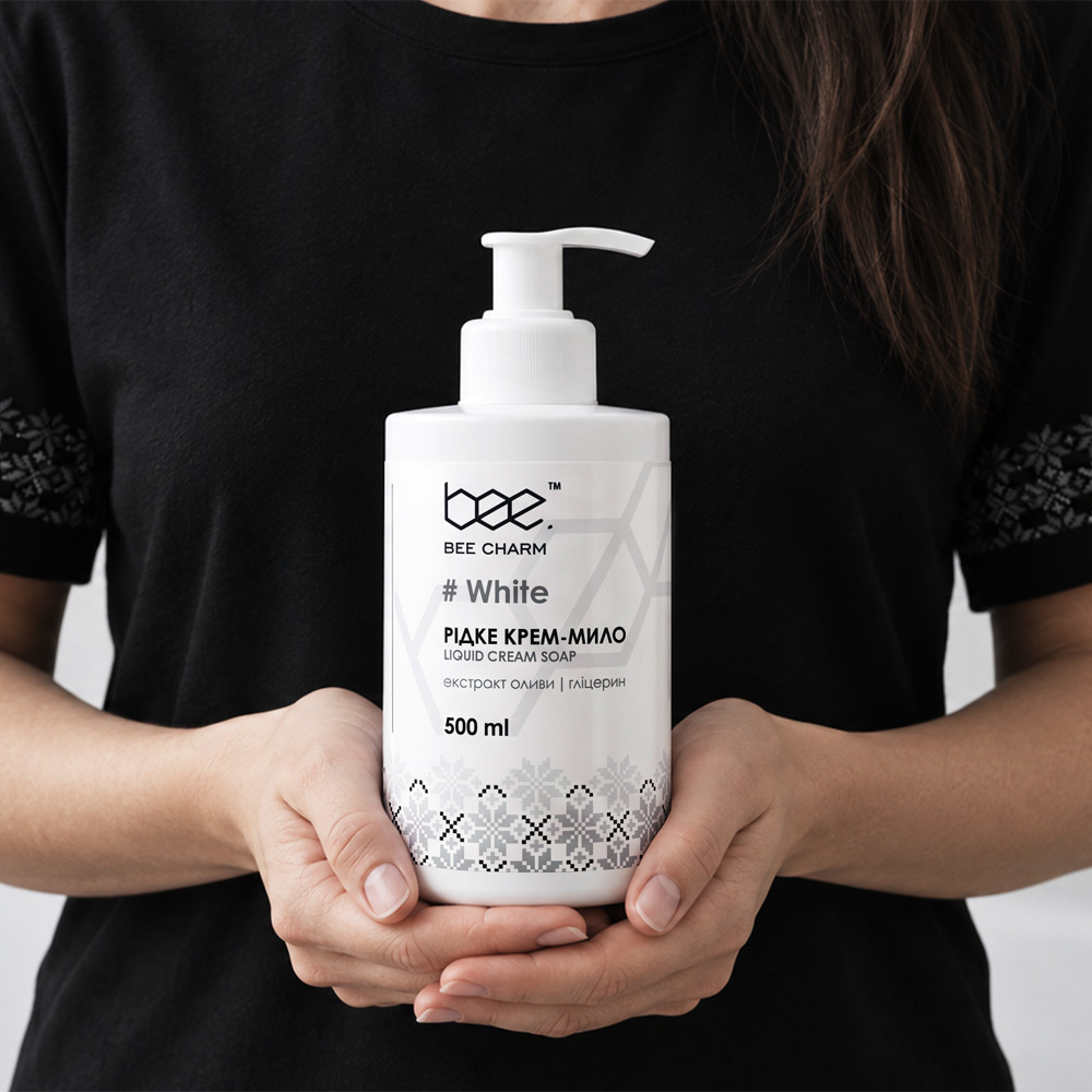 дизайн етикетки для рідкого мила ТМ BeeClean